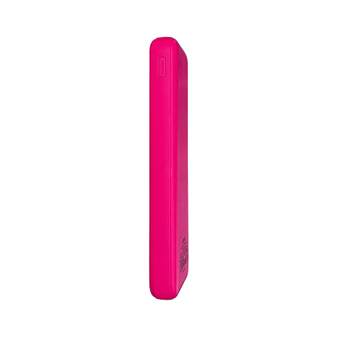 Внешний аккумулятор Kris soft touch, 10000mAh (Розовый) - рис 4.