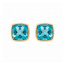 Серьги Aquamarine