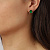 Серьги CLARA SG GREEN Dyrberg Kern 390045 - миниатюра - рис 2.