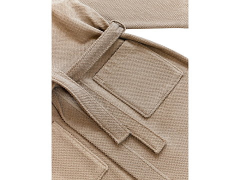 Халат Valerie Concept BRC Beige L - рис 4.