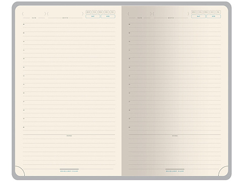 Ежедневник недатированный А5 Premier, зеленый - рис 7.