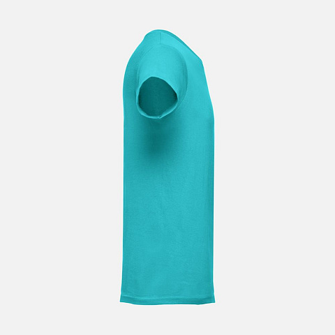 Футболка мужская Luanda, бирюзовая - рис 4.