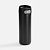 Термостакан X1 с цветной кнопкой, черный с серым - миниатюра