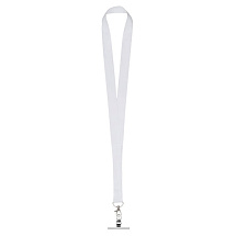 Ланъярд 2,5 см под сублимацию с карабином и металлическим держателем для телефона