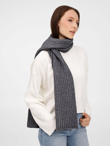 Шарф Frissonelle, серый меланж - рис 6.