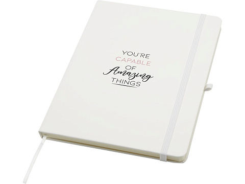 Блокнот Spectrum Plus формата A5 в твердой обложке - Белый - рис 6.