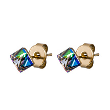 Пусеты Crystal Holographic Fiore Luna SWE0127/1 H G