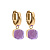 Серьги FIRENZE (G) Heather Qudo 107001/20-4809 - миниатюра