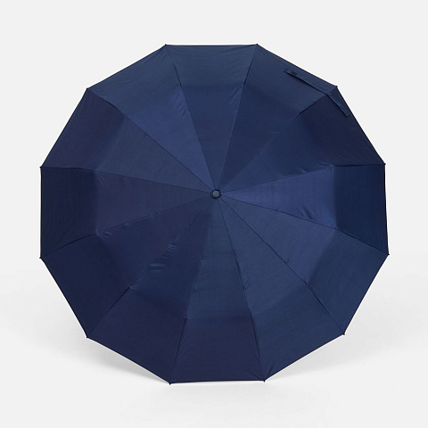 Зонт складной с УФ-защитой Ribstar, темно-синий - рис 3.