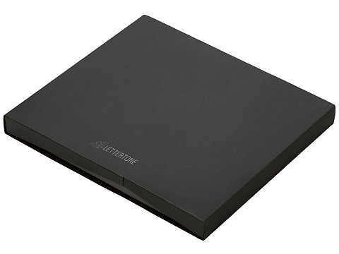 Подарочный набор Tesla с блокнотом А5, ручкой и пауэрбенком на 10 000 mAh, черный - рис 24.