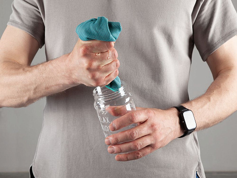 Охлаждающее полотенце Weddell ver.2, голубое - рис 9.