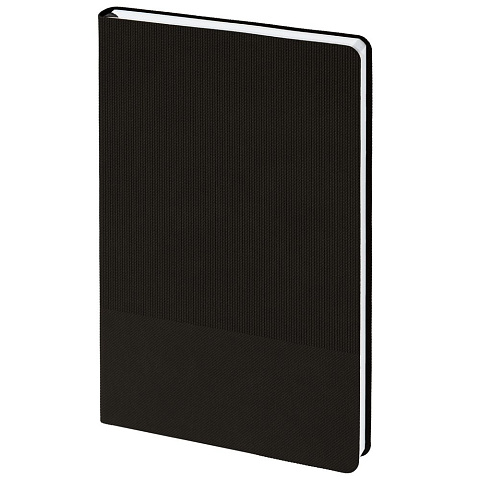 Ежедневник Knit, недатированный, черный - рис 3.