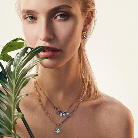 Серьги ASTOR SG AQUA - рис 3.
