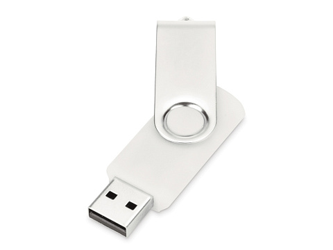 Флеш-карта USB 2.0 16 Gb «Квебек», белый - рис 2.