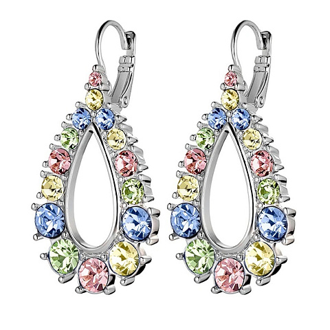 Серьги ZANETTA SS PASTEL MULTI Dyrberg Kern 440086 - рис 3.