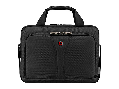 Сумка для ноутбука WENGER BC Free 14'', чёрный, 100% полиэстер, 35x26x6 см, 5 л - рис 3.
