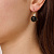 Серьги BEGONIA SG BLACK Dyrberg Kern 470104 - миниатюра - рис 4.