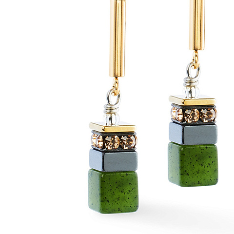 Серьги Green Coeur de Lion 3017/21-0500 - рис 2.