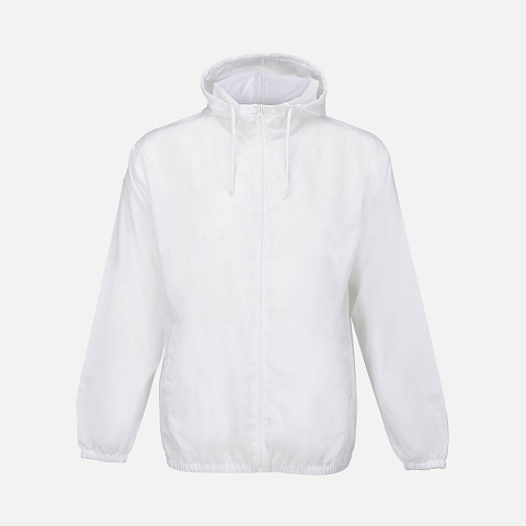 Ветровка унисекс Shield, белая - рис 2.