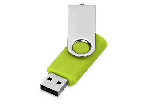 Флеш-карта USB 2.0 32 Gb Квебек, зеленое яблоко - рис 2.
