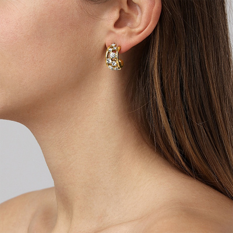 Серьги ASTOR SG CRYSTAL Dyrberg Kern 480017 - рис 2.