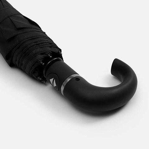 Зонт складной Hooklook, черный - рис 7.