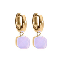 Серьги FIRENZE (G) Rose Water Opal Qudo 107001/20-5909
