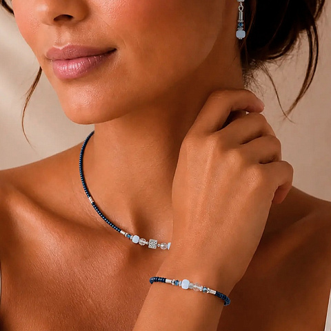 Браслет Light Blue-Silver - рис 3.