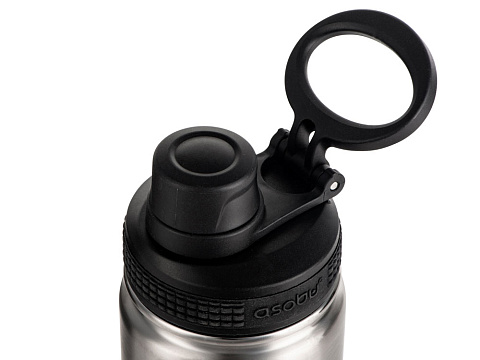 Вакуумная термобутылка ALPINE FLASK, 530 мл, черный - рис 3.