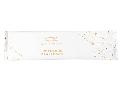 Набор для создания 2-х ароматических свечей: амбра и табак/маракуйя, сандал и пачули - рис 9.