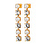 Серьги ECHO SG CRYSTAL_WHITE PEARL - миниатюра