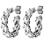 Серьги TAMARIN SS CRYSTAL Dyrberg Kern 470018 - миниатюра - рис 3.