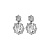 Серьги MONZA SS CRYSTAL Dyrberg Kern 440123 - миниатюра