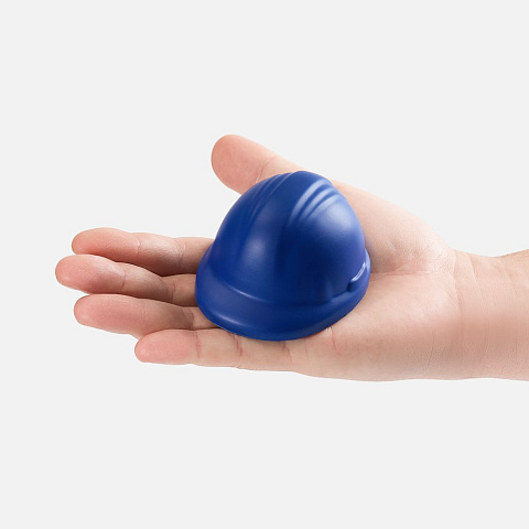 Антистресс «Каска», синий - рис 3.