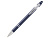 Kish шариковая ручка с серебристой отделкой - Темно - синий (черные чернила) - миниатюра