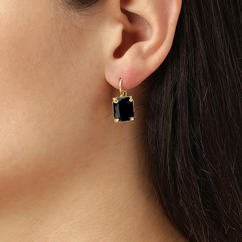 Серьги SEGIN SG BLACK Dyrberg Kern 470101 - рис 2.