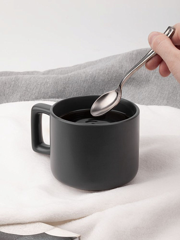 Чашка Jumbo в коробке матовая, темно-серая - рис 8.