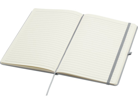 Блокнот Spectrum Plus формата A5 в твердой обложке - Серый - рис 4.