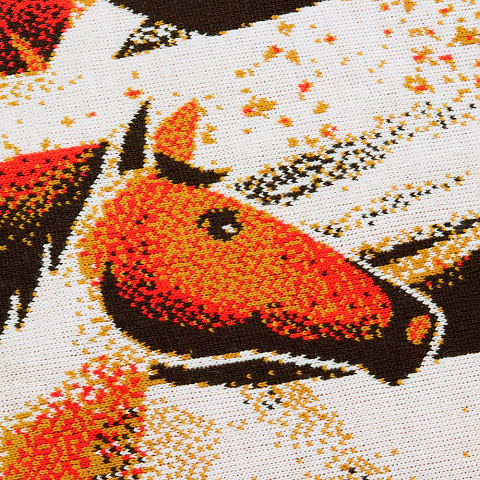 Плед «Огнегривые» - рис 4.