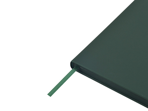 Ежедневник А5 Megapolis Color New soft-touch, темно-зеленый - рис 4.