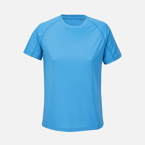 Футболка спортивная женская Vortex Women, ярко-бирюзовая - рис 2.