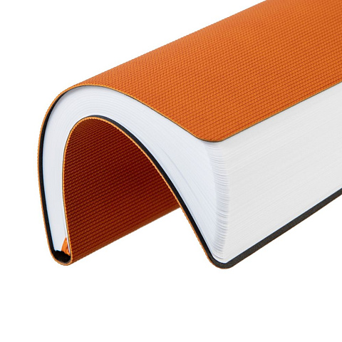 Ежедневник Knit, недатированный, оранжевый - рис 7.