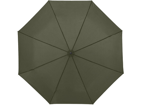 Зонт Ида трехсекционный 21,5, зеленый лесной - рис 2.