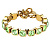 Браслет CONIAN SG LIGHT GREEN Dyrberg Kern 460088 - миниатюра