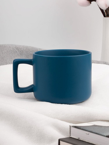 Чашка Jumbo в коробке матовая, морская волна - рис 7.