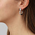 Серьги QUINTE SS CRYSTAL Dyrberg Kern 480078 - миниатюра - рис 3.