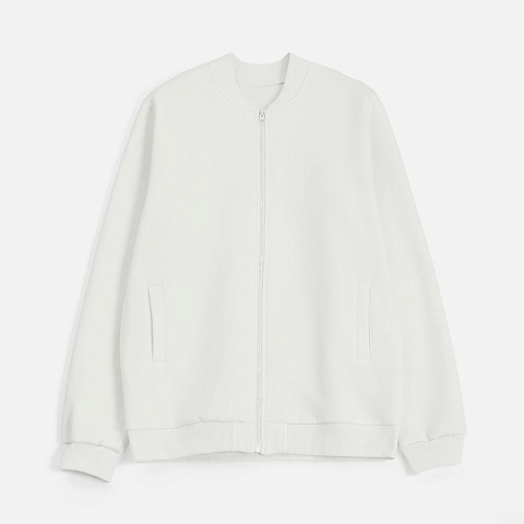 Бомбер унисекс Estado, молочно-белый - рис 3.