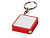 Брелок-рулетка, 1 м., белый/красный - миниатюра - рис 2.