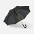 Зонт-трость с цветными спицами Color Style, зеленое яблоко, с черной ручкой - миниатюра - рис 2.