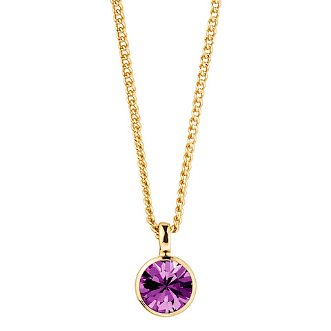 Колье ETTE SG AMETHYST Dyrberg Kern 390005 - рис 4.